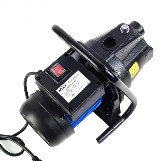 1200W 1" Shallow Well Water Booster Pump Home Garden Irrigation 1000GPH