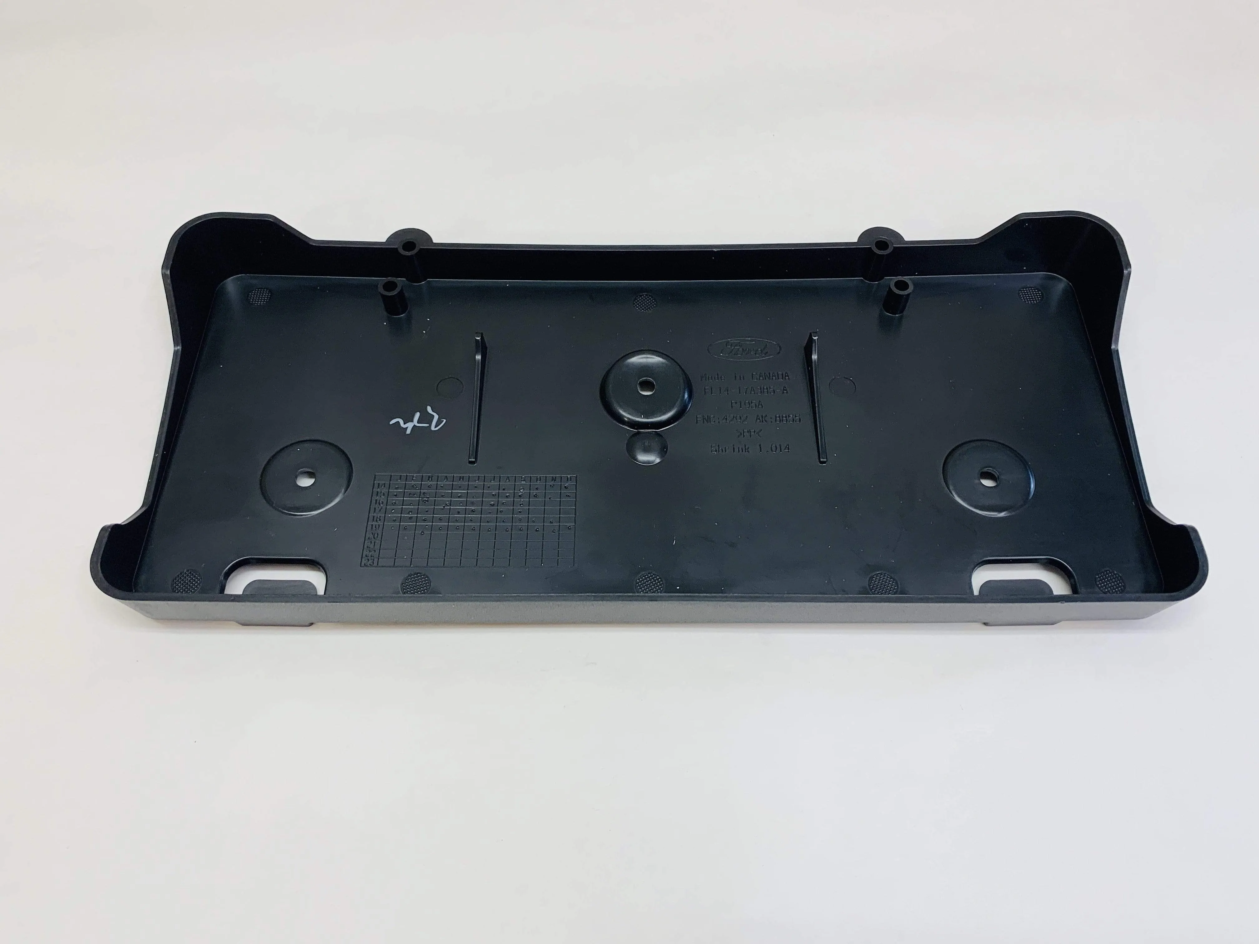 2015-2017 Ford Expedition Front License Plate Mounting Bracket - No Hardware