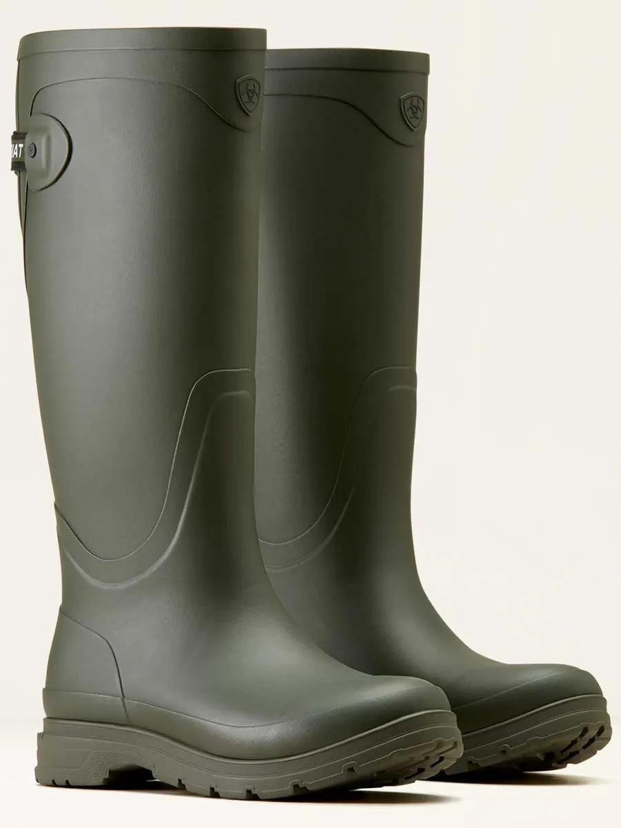 30% OFF - ARIAT Kelmarsh Wellington Boots - Womens - Olive - Size: UK 4