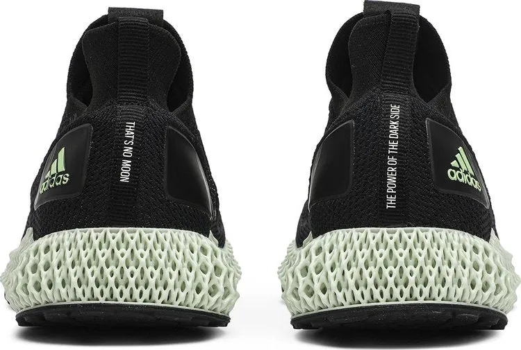 Adidas Star Wars x Alphaedge 4D 'Death Star' sneakers, black