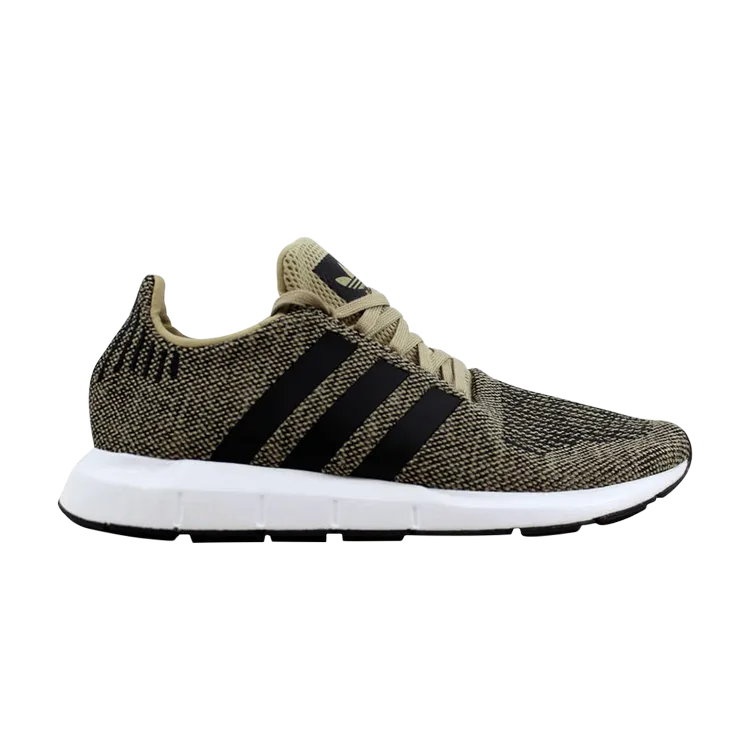 Adidas Swift Run 'Raw Gold' Sneakers, Gold