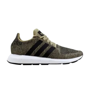 Adidas Swift Run 'Raw Gold' Sneakers, Gold