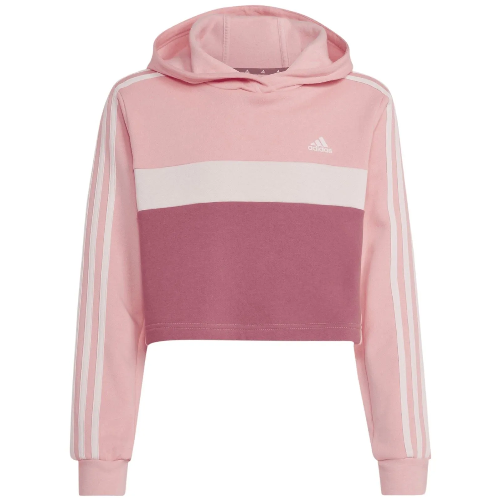 adidas Tiberio 3-Stripes Colorblock Girls Tracksuit