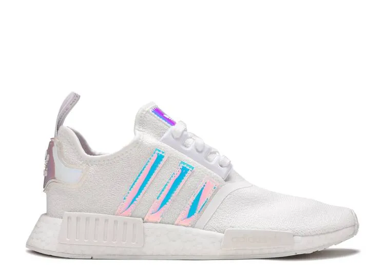 Adidas WMNS NMD_R1 'WHITE IRIDESCENT' sneakers, white