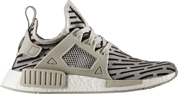 Adidas Wmns NMD_XR1 Primeknit 'Clear Granite' sneakers, gray