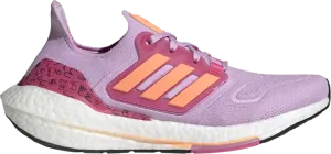 Adidas Wmns UltraBoost 22 'Breast Cancer Awareness' Sneakers, Purple