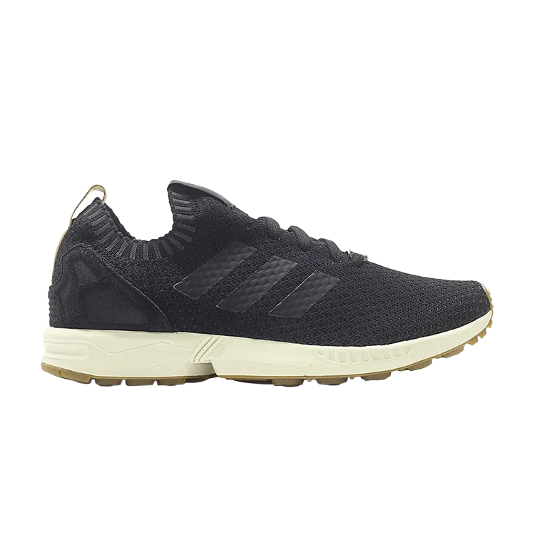 Adidas ZX Flux Primeknit 'Black Gum' Sneakers, black