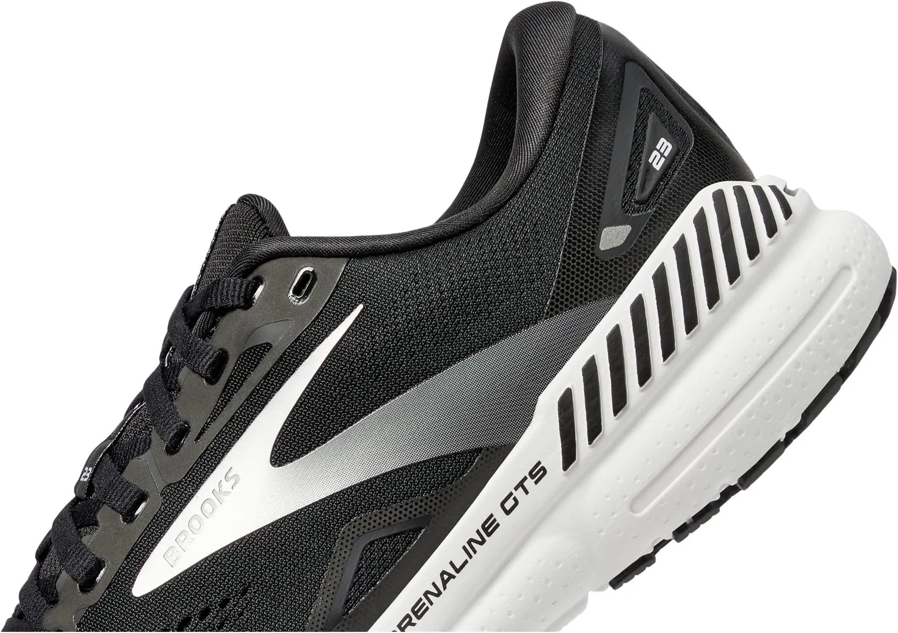 Adrenaline GTS 23 Brooks, Black/White/Silver