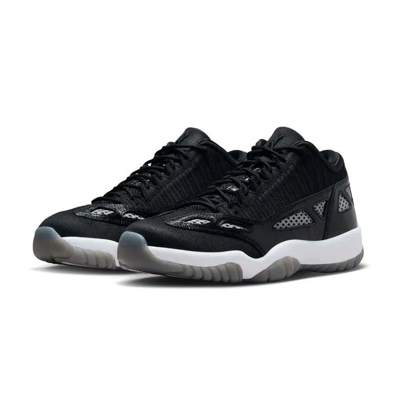 Air Jordan 11 Retro Low IE  'Black White'