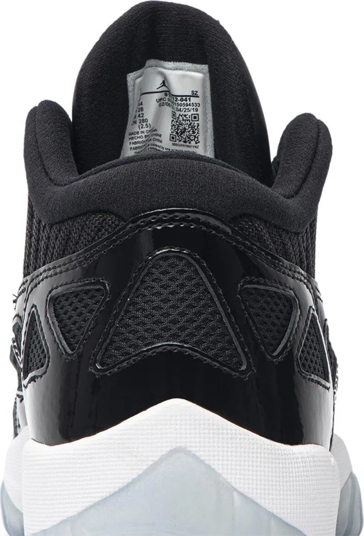 Air Jordan 11 Retro Low IE Space Jam Sneakers, Black