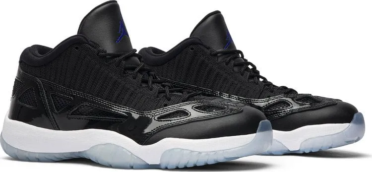 Air Jordan 11 Retro Low IE Space Jam Sneakers, Black