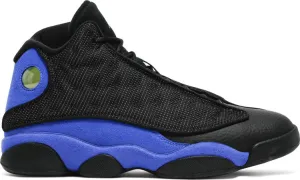 Air Jordan 13 Retro Hyper Royal Sneakers, Black