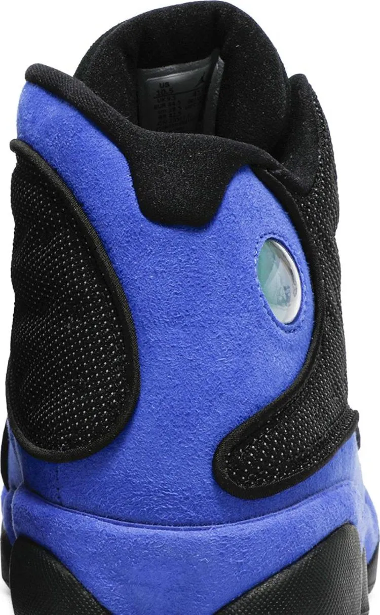 Air Jordan 13 Retro Hyper Royal Sneakers, Black