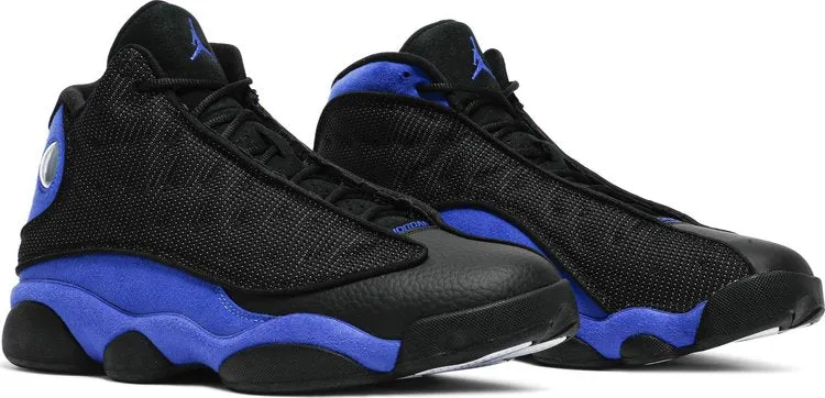 Air Jordan 13 Retro Hyper Royal Sneakers, Black