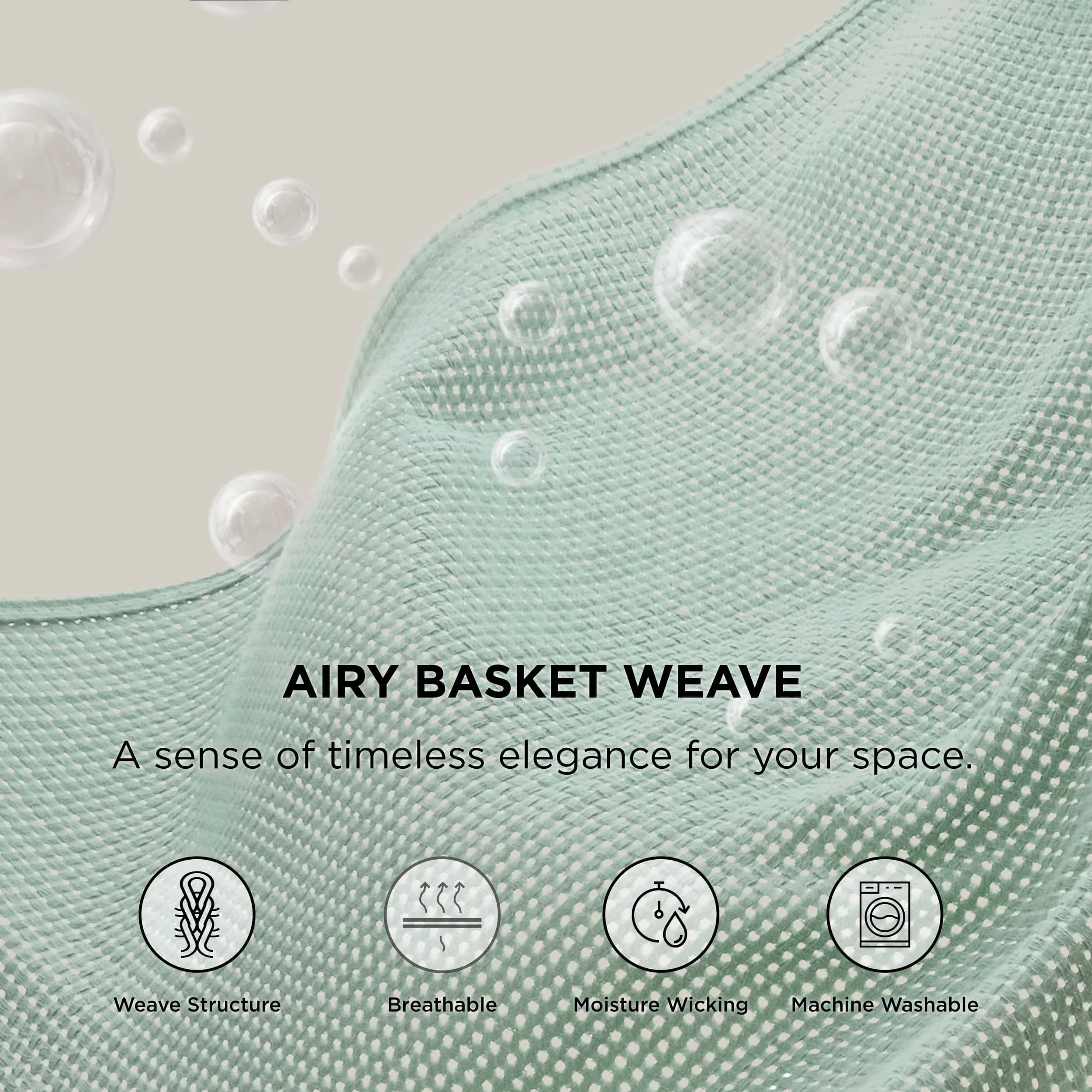 Airy Basket Weave Blanket