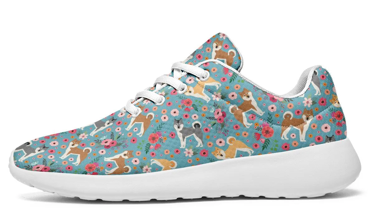 Akita Flower Sneakers