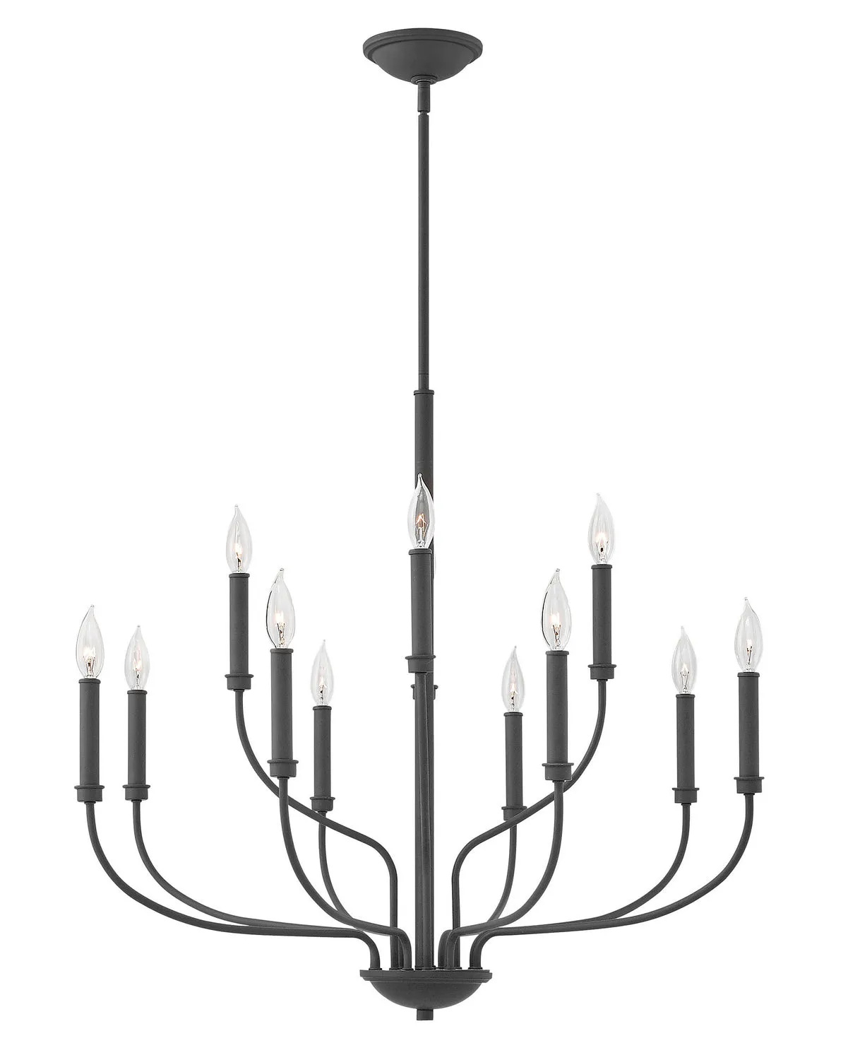 Alister LED Chandelier in Buckeye Bronze