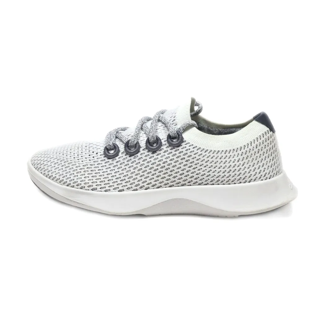 Allbirds Sport Shoes Leather Grey Colour For Women