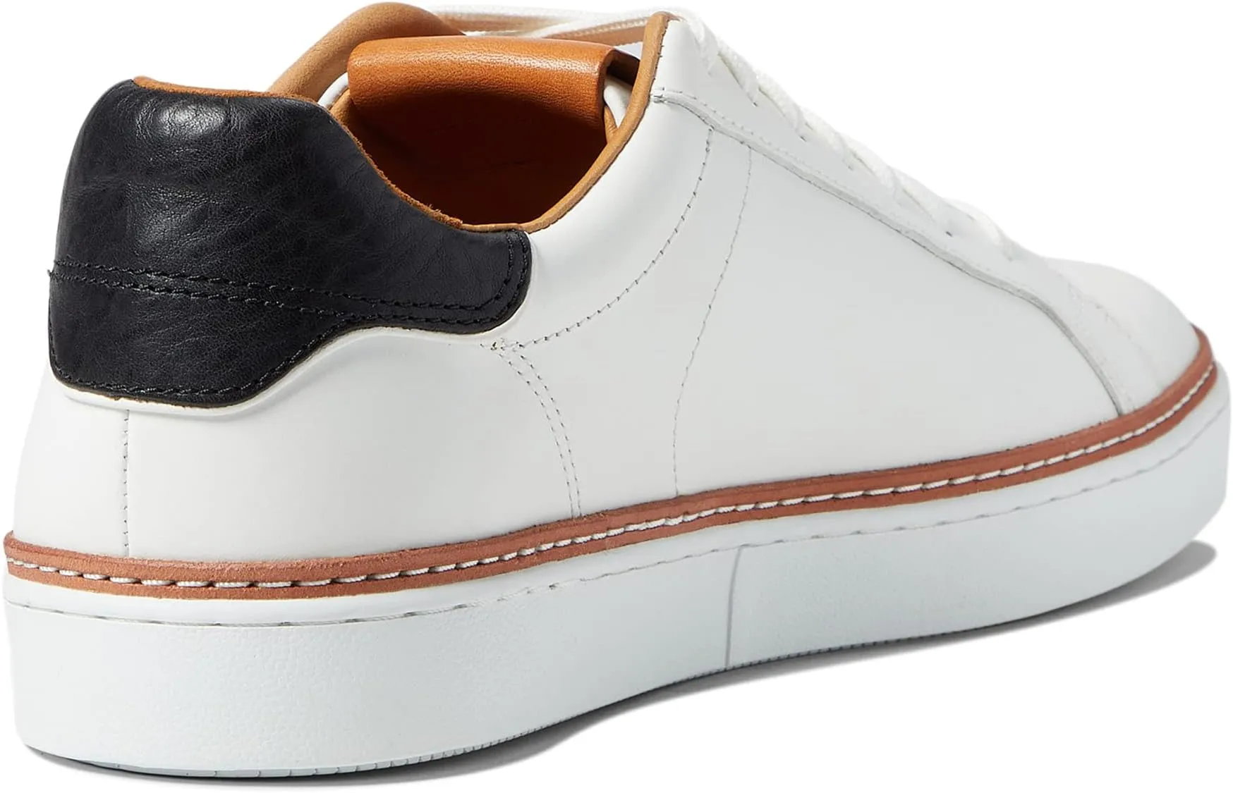 Allen Edmonds Alpha Lace-Up Sneakers, white