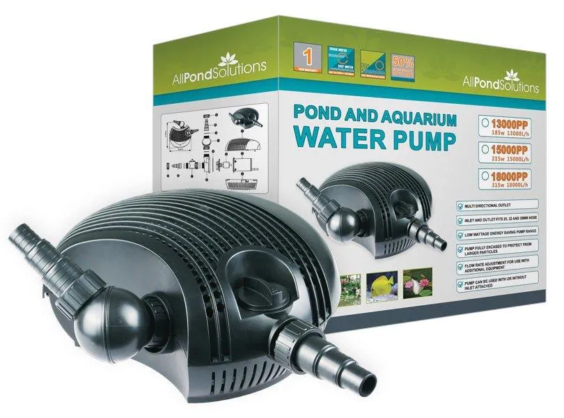 AllPondSolutions 18000 L/H Submersible Pond Pump 18000PP