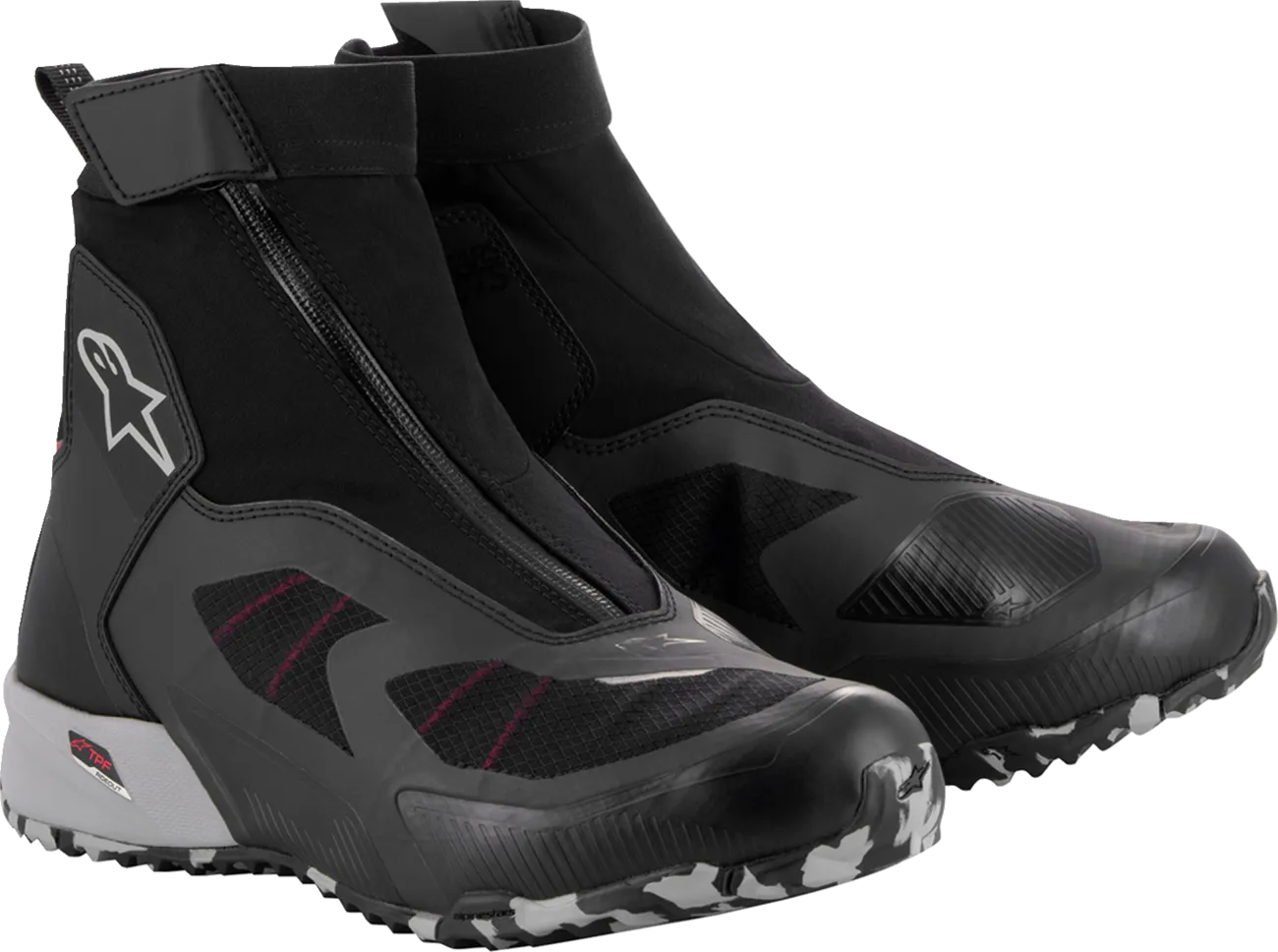 ALPINESTARS CR-8 Gore-Tex? Shoes - Black/Grey/Red - US 8.5 233822412228.5