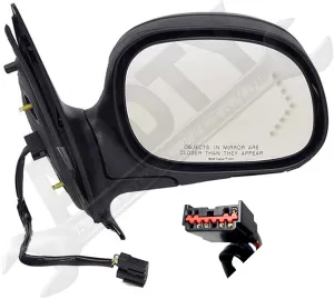 APDTY 066605 Side View Mirror Assembly w/Turn Signal In Glass Right/Passenger