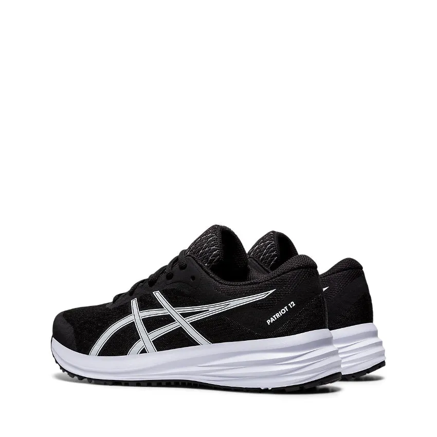 ASICS SNEAKERS 1014A138-001 PATRIOT 12 GS NERO-BIANCO