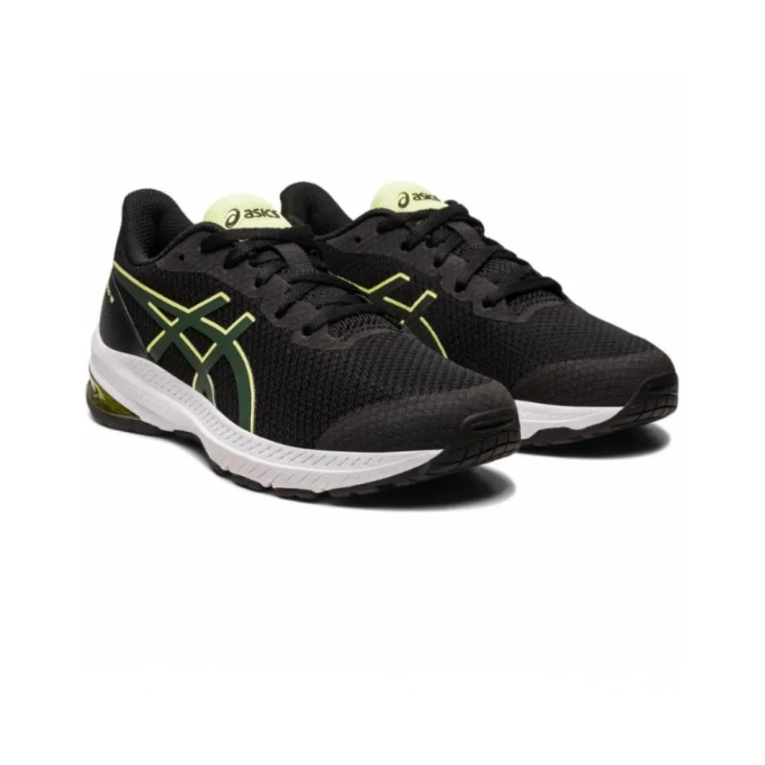 ASICS SNEAKERS GT 1000 10 GS 1014A296-003 NERO-VERDE