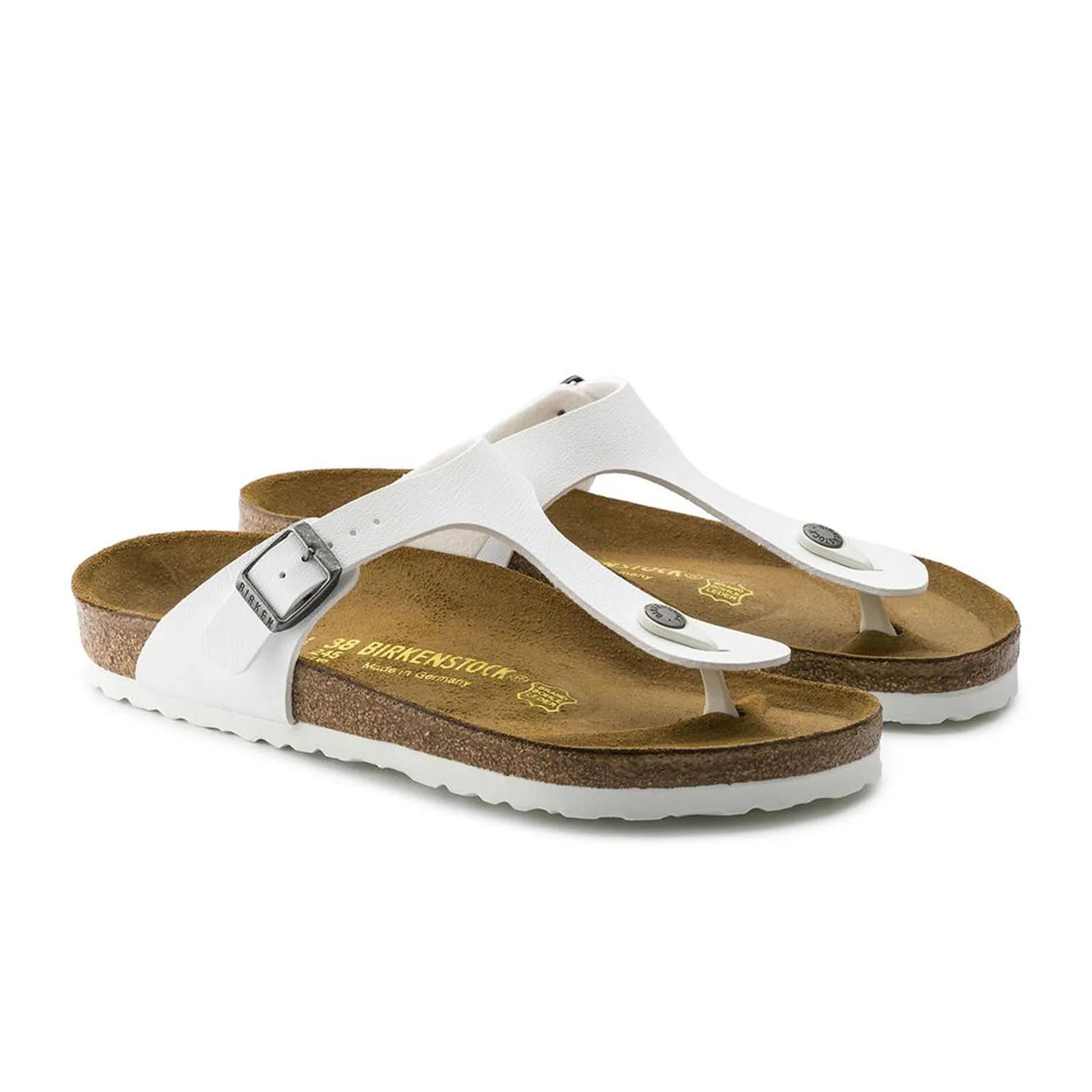 Birkenstock Gizeh Sandal (Women) - White Birko-Flor