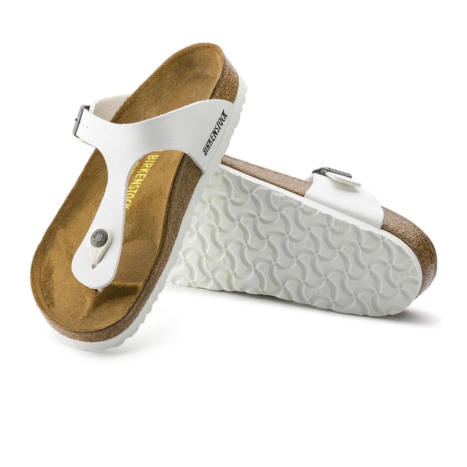 Birkenstock Gizeh Sandal (Women) - White Birko-Flor