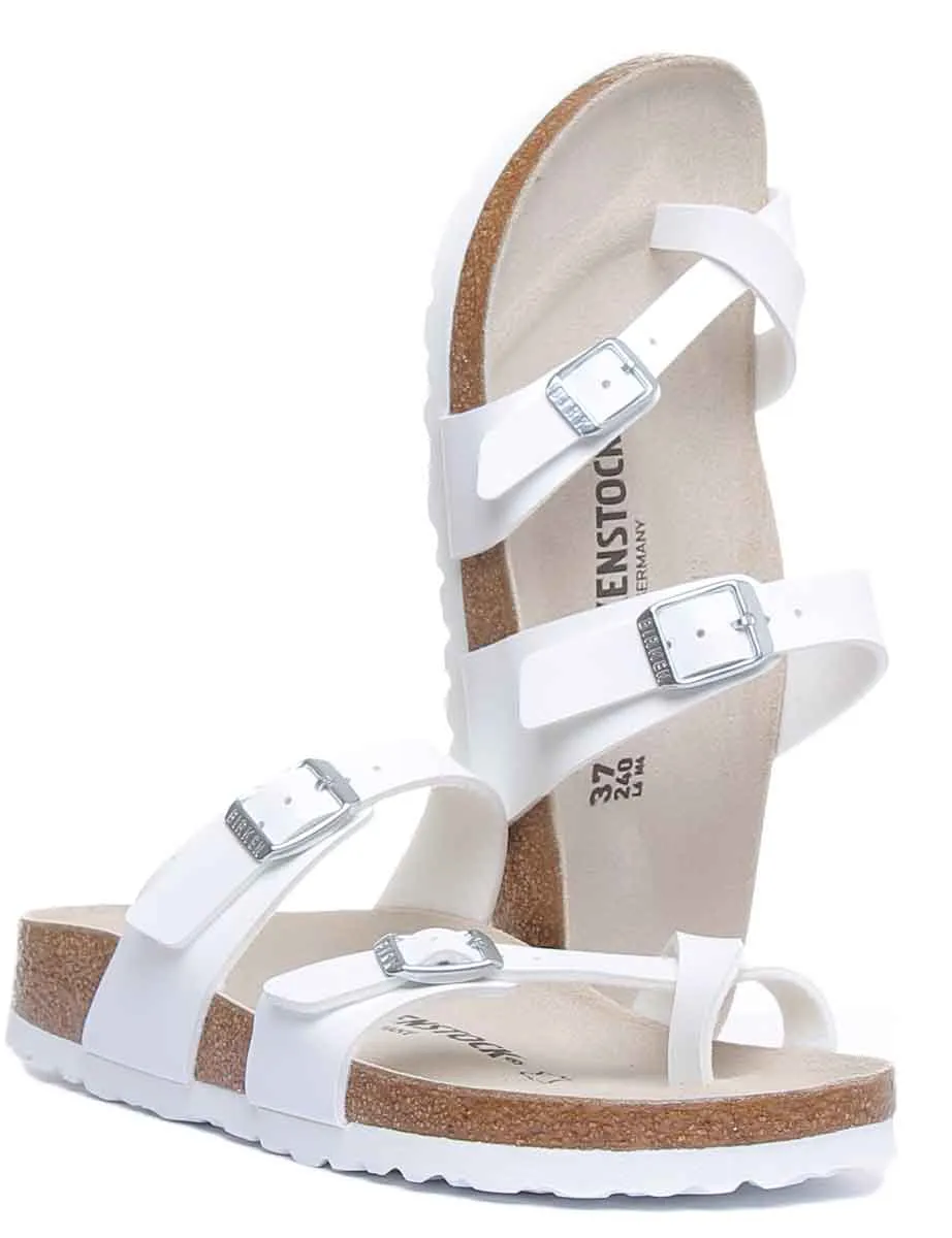 Birkenstock Mayari In White | Narrow Fit