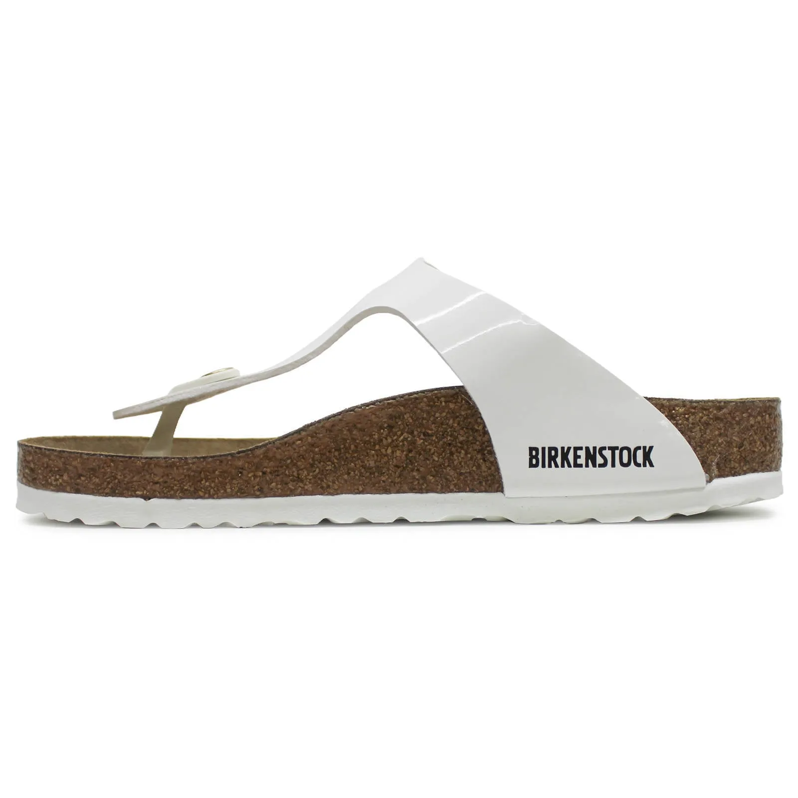 Birkenstock Unisex Sandals Gizeh Metallic Open-Back Beach Slides Birko-Flor - UK 5.5