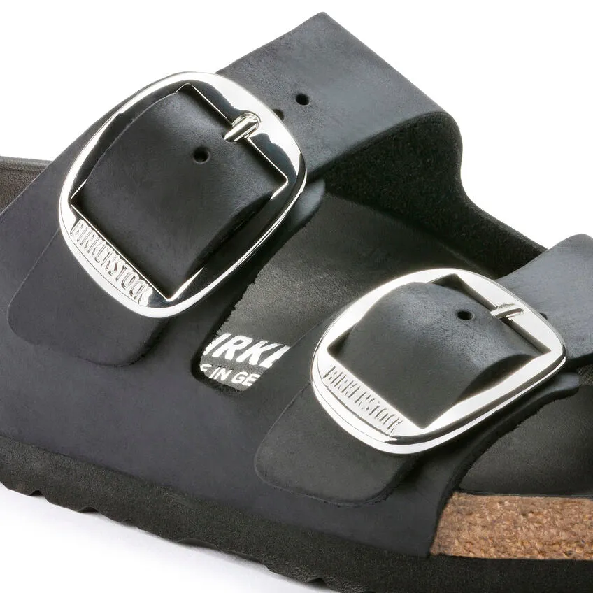 'Birkenstock' Women's Arizona Big Buckle Leather Sandal - Black