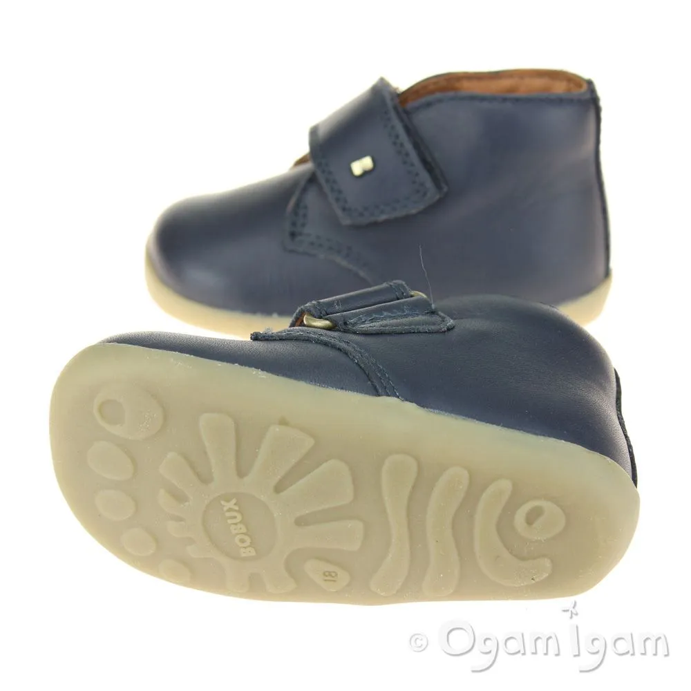 Bobux Desert Infant Boys Girls Navy Boot