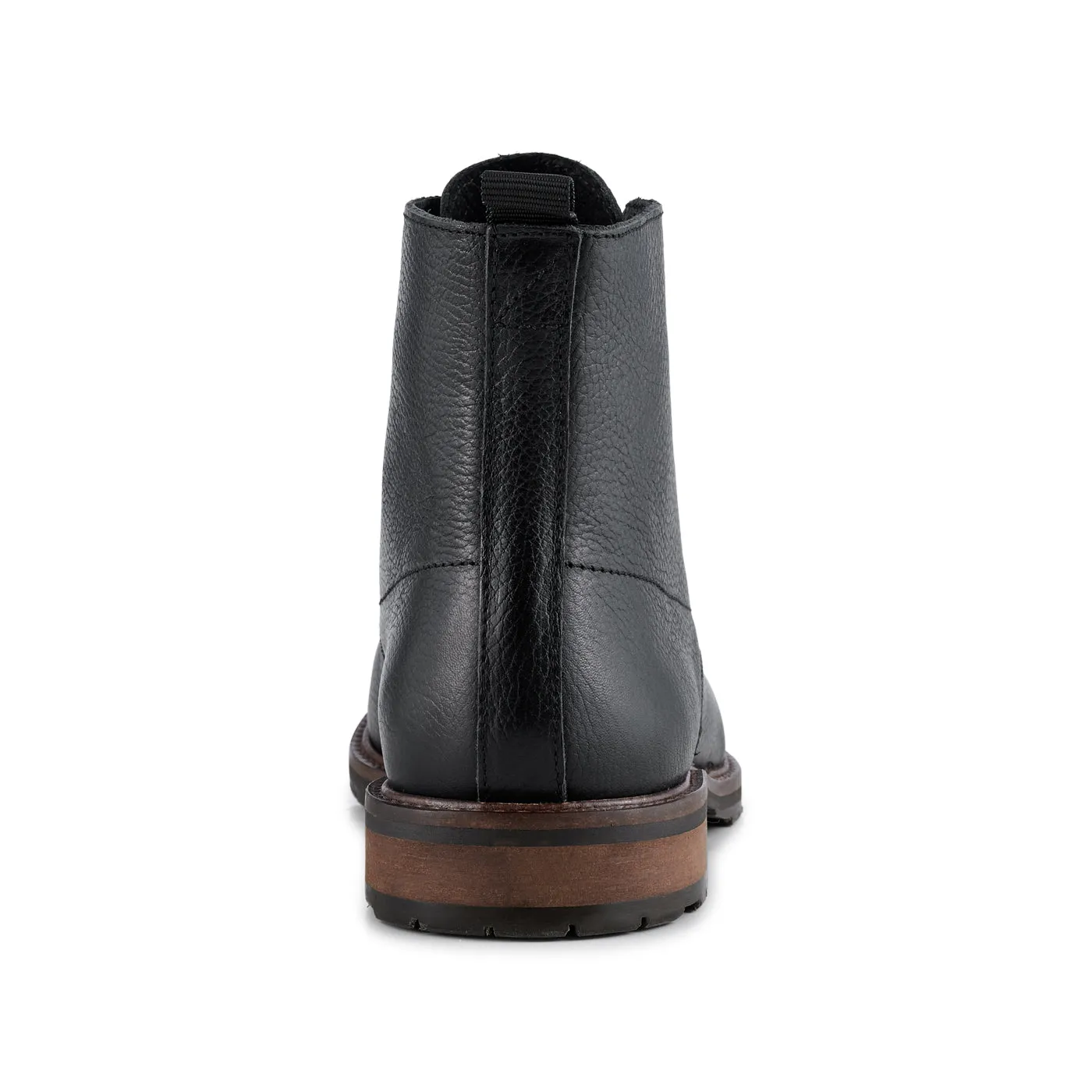 Brigade Leather Boot - BLACK / BROWN