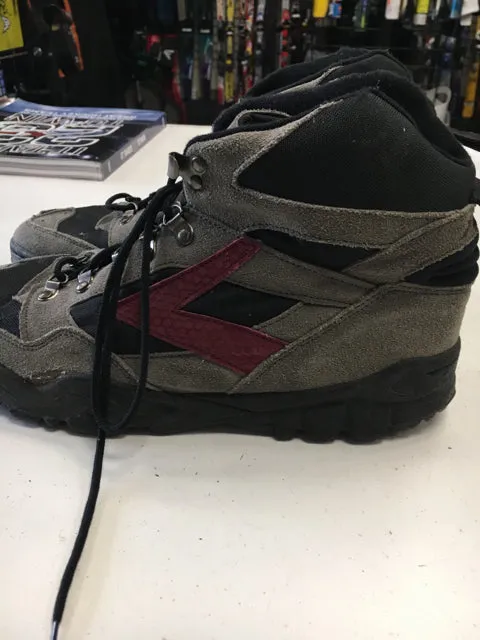 Brooks Grey/Red Mens 13 Used Hiking Boots