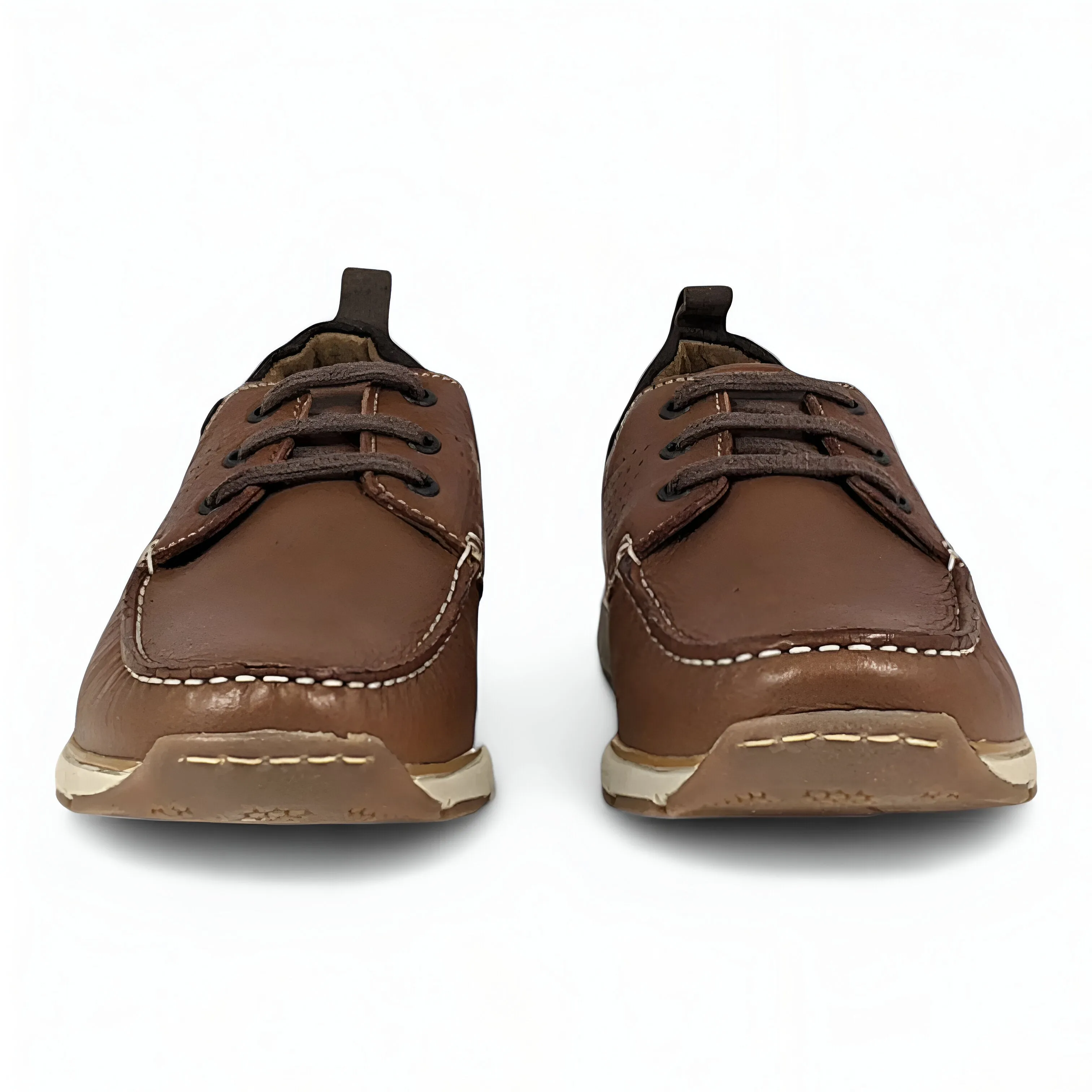 Brown Casual Shoes with Dark Brown Laces - Dubarry Matthew