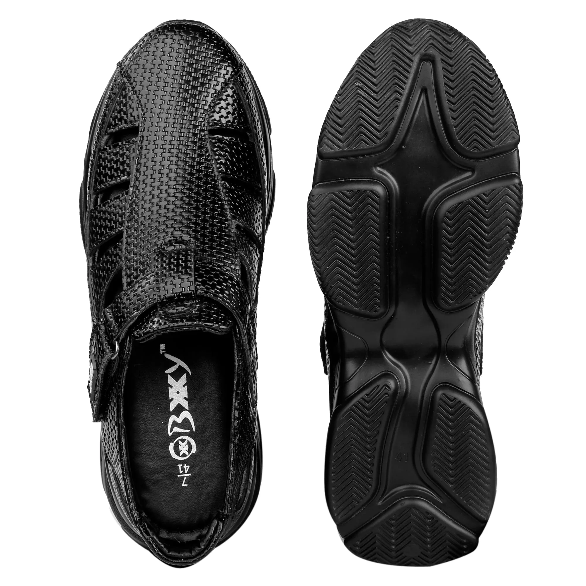 Bxxy Men's 3 Inch Hidden Height Increasing Latest Casual Sandals