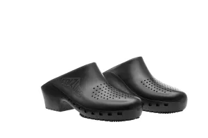 Calzuro Classic clogs with Upper Holes - Black