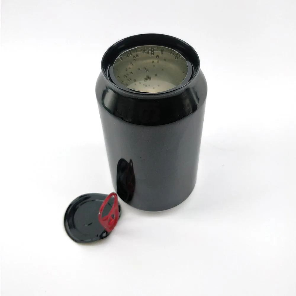 Can Fresh - 330mL Full Aperture - Black - Aluminium Cans - 300 units