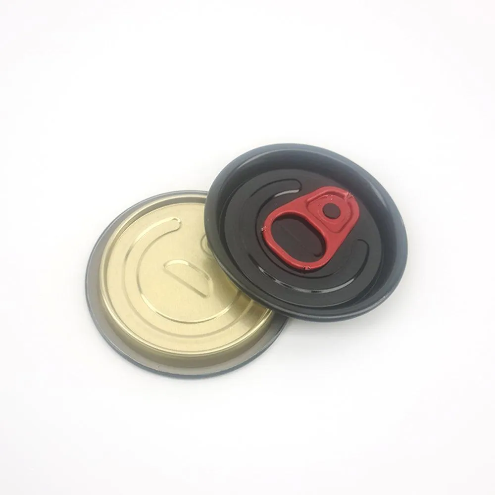 Can Fresh - B64 Full Aperture Lid Only Black (5000/carton)