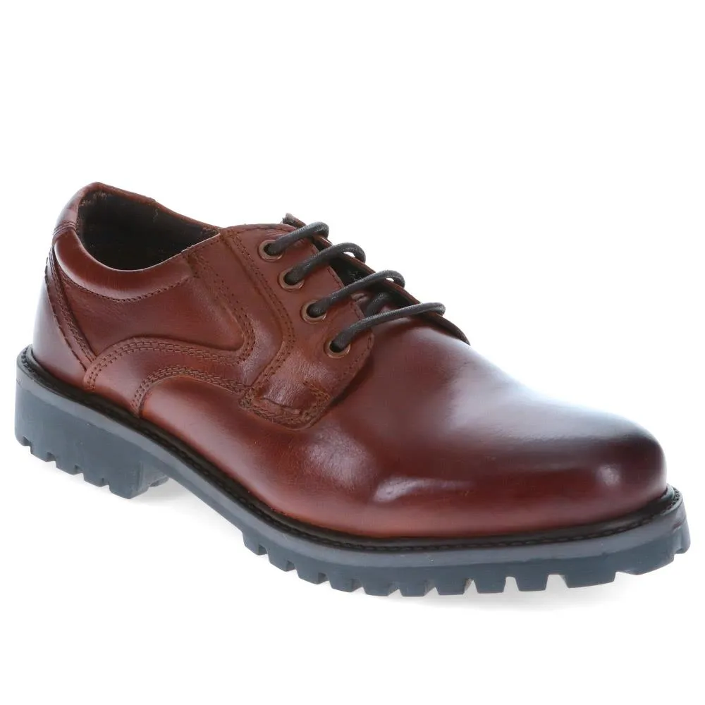 Chunky Leather Lace-up Shoes - TEJ40001 / 325 974