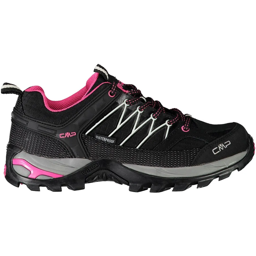 Cmp Rigel Low Wp Women's Hiking Boots Black-Pink 3Q5445661ue