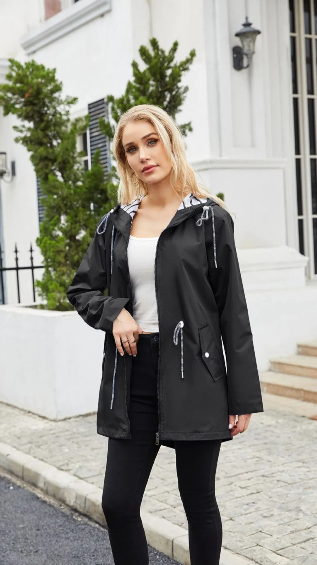 Cole short jacket- black