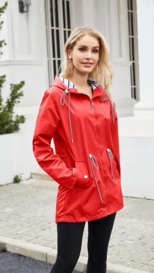 Cole short jacket- red