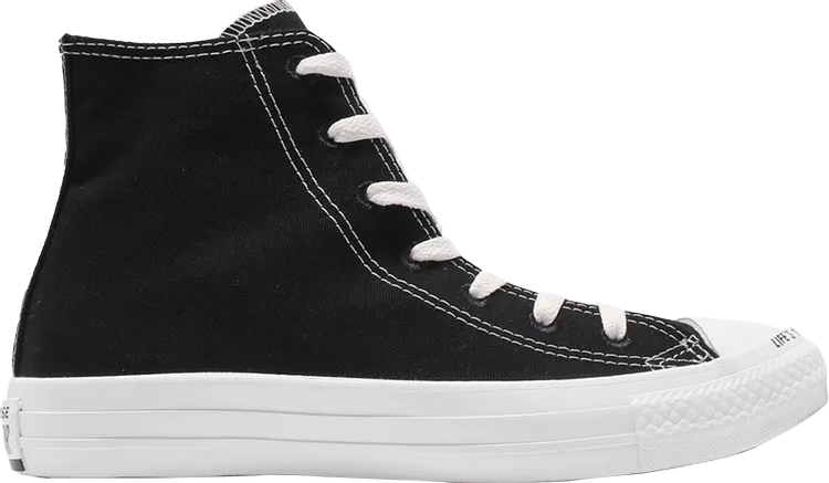 Converse Chuck Taylor All Star Hi Black Sneakers, black