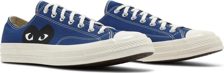 Converse sneakers Comme des Garçons PLAY x Chuck 70 Low Blue Quartz, blue