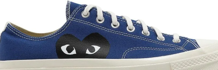 Converse sneakers Comme des Garçons PLAY x Chuck 70 Low Blue Quartz, blue