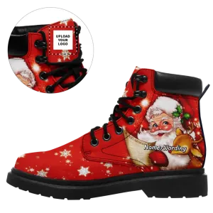 Custom corporate gifts, personalized corporate gifts Personalized Santa Boots, Custom X-Max Boots, Christmas Gift,1921-23020122