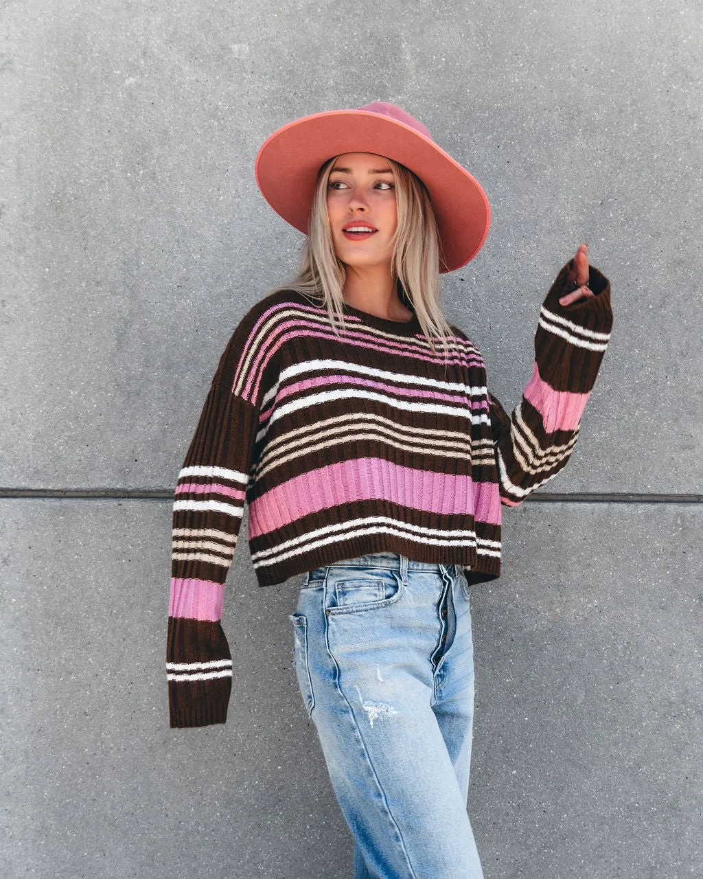 Daniella Multi Striped Sweater - FINAL SALE